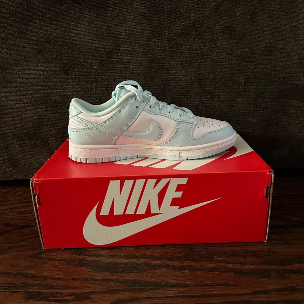 BRAND NEW NEVER WORN Nike Dunk Low Glacier Blue Men’s 7.5 Women’s 9